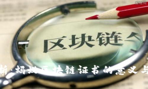 : 深度解析：蚂蚁区块链证书的意义与应用前景